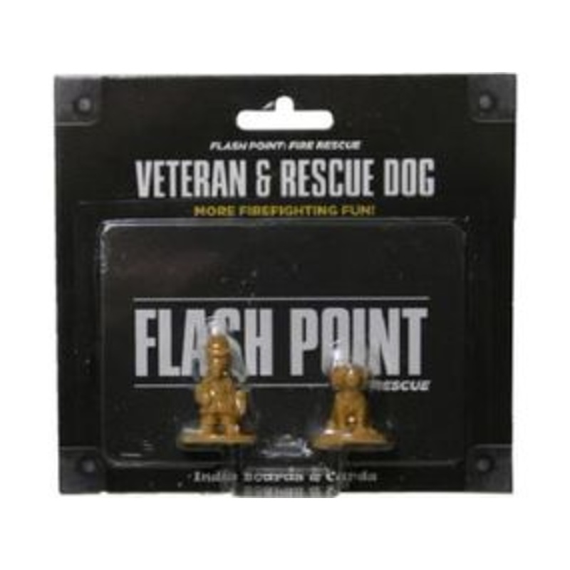 Indie Board and Cards – Flash Point – Veteran & Rescue Dog Accessory Pack
