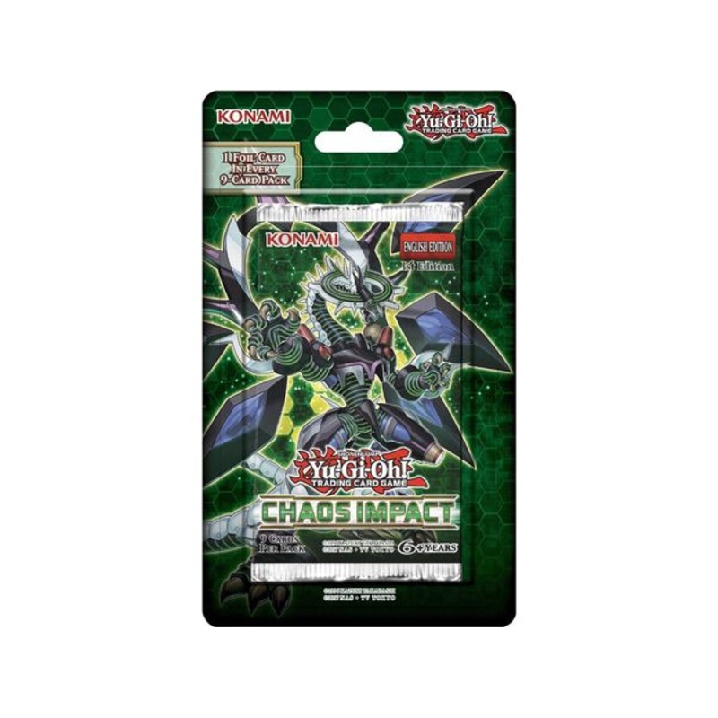 Konami – Yu-Gi-Oh! – Chaos Impact – 1st Edition English Blister Pack
