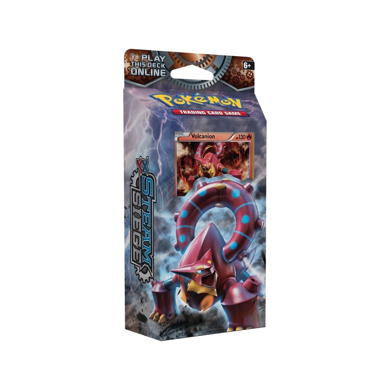 Pokemon – XY – Steam Siege – Volcanion – Gears of Fire – Theme Deck