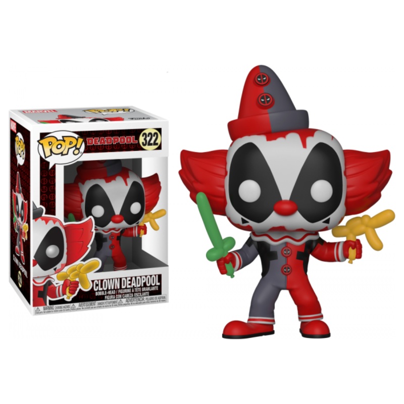 POP! – Movies – Deadpool – Clown Deadpool