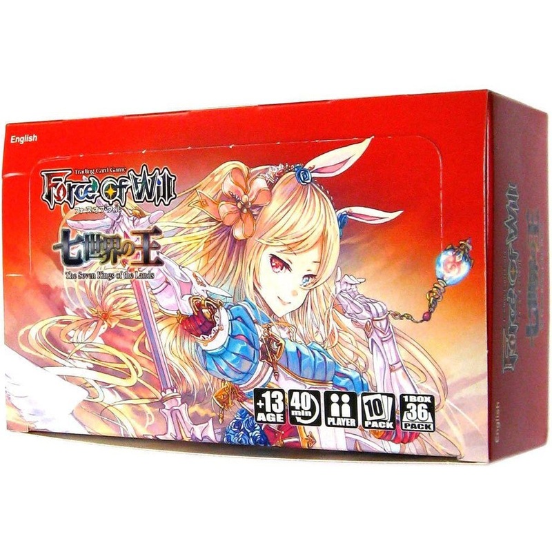Force of Will – The Seven Kings of the Lands – Trading Card Booster Box