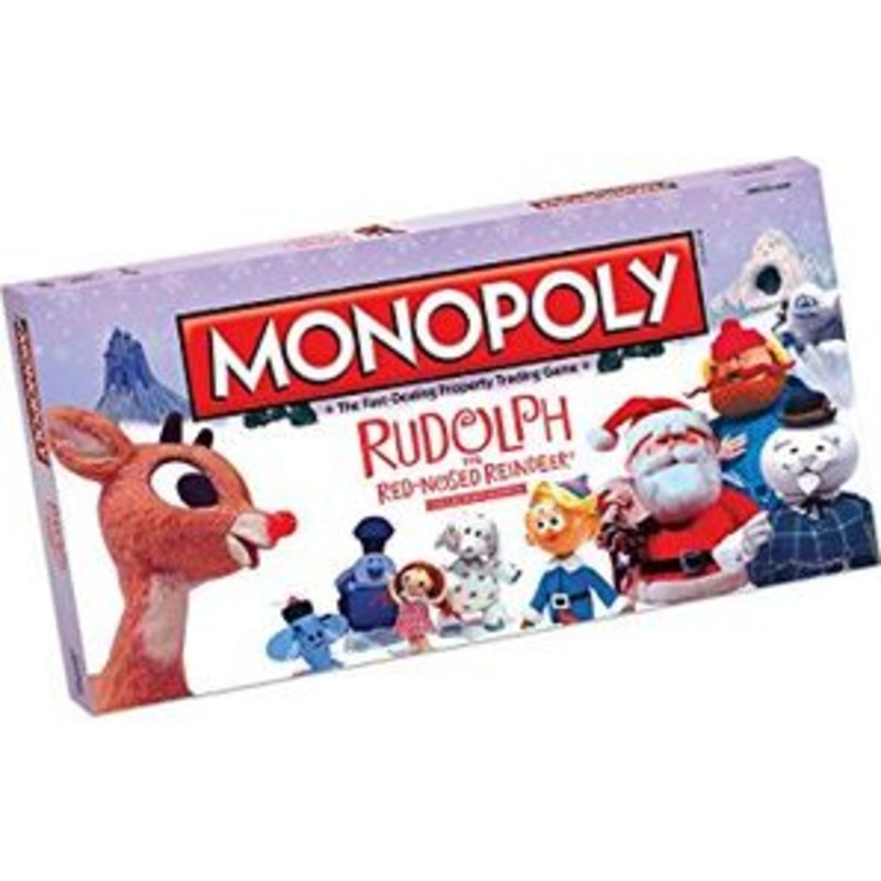 Usaopoly – Monopoly – Rudolph the Red-Nosed Reindeer Collectors Edition