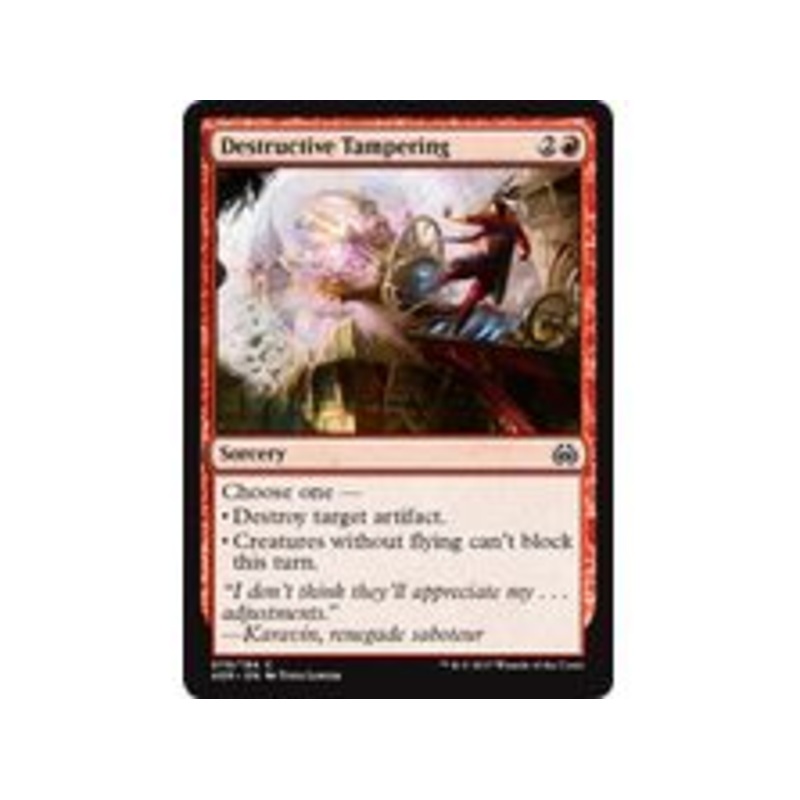 Magic The Gathering – Destructive Tampering – AER078