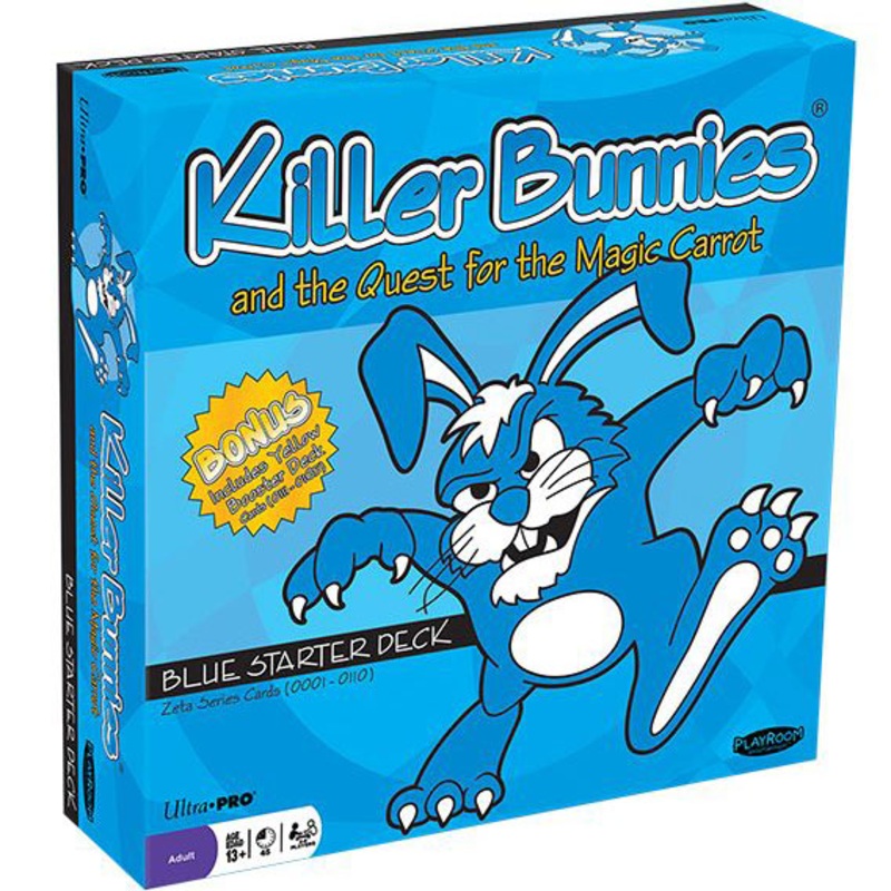 Playroom Entertainment – Killer Bunnies – Blue Starter Deck
