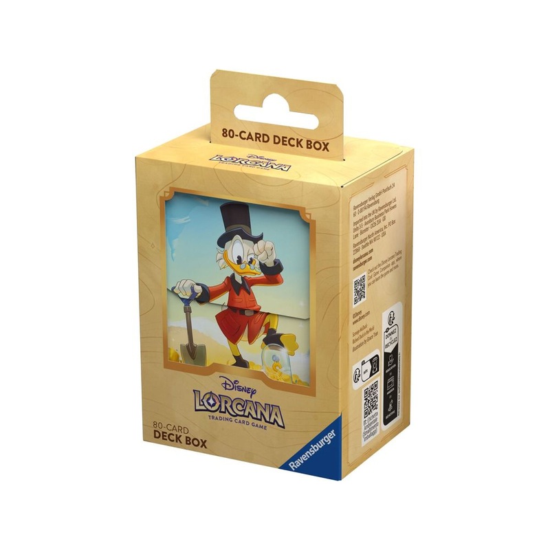 Disney – Lorcana – Deck Box – Scrooge Mcduck