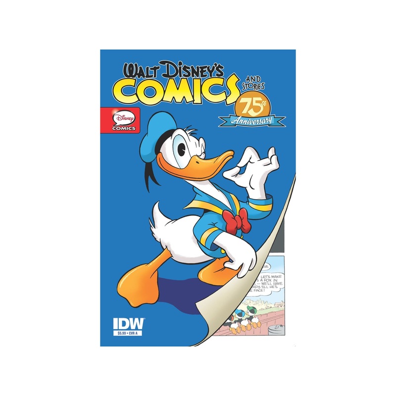 IDW – Walt Disney Comics & Stories 75th Anniversary (2015) 001 CVR A Variant Edition (Cond. VF-) – TP0442