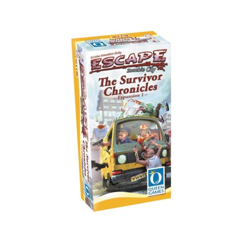 Queen Games – Escape – Zombie City – The Survivor Chronicles Expansion 1