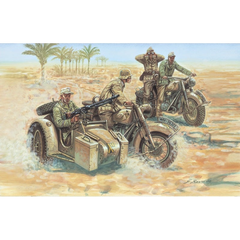1/72 WWII – German Motorcycles