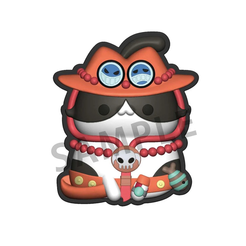 Mega Cat Project One Piece Nyan Piece Nyan! Rubber Clip