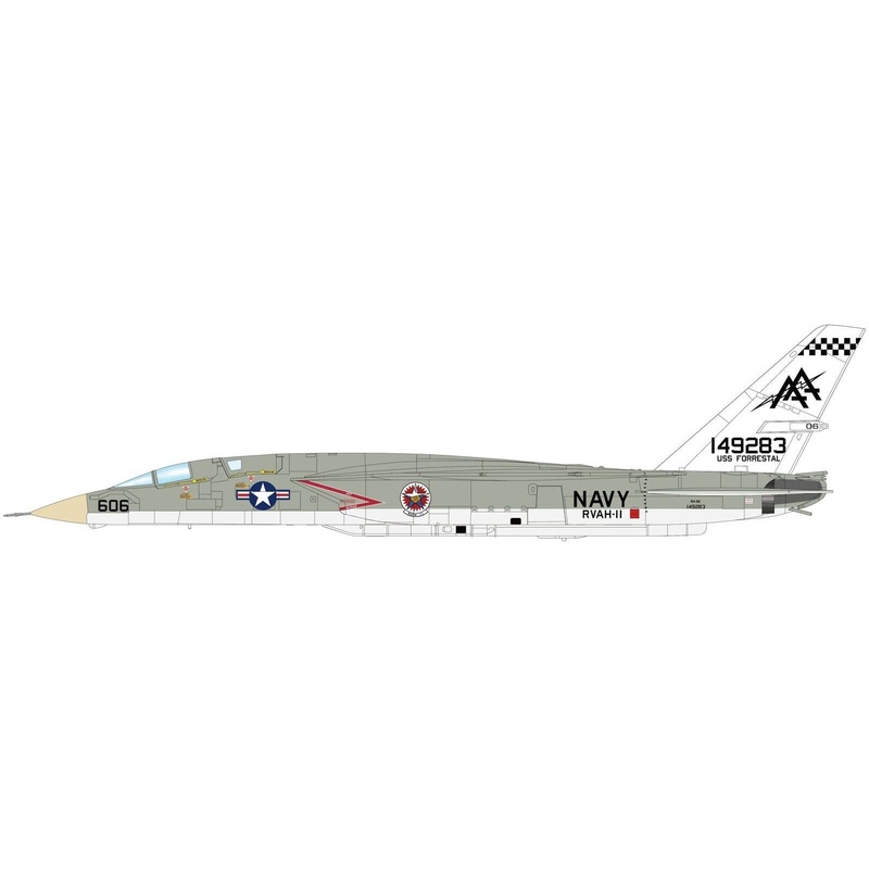 1/72 RA-5C Vigilante 149283 RVAH-11 USS Forrestal 1967