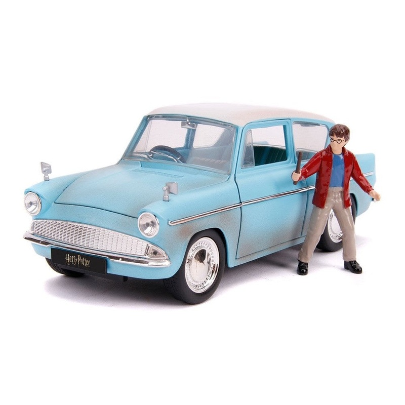 1/24 Harry Potter  1959 Ford Anglia w/ Harry Potter Figure