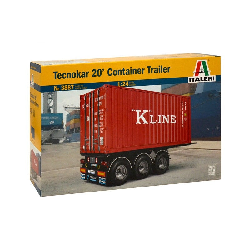 1/24 Tecnokar 20′ Container Trailer