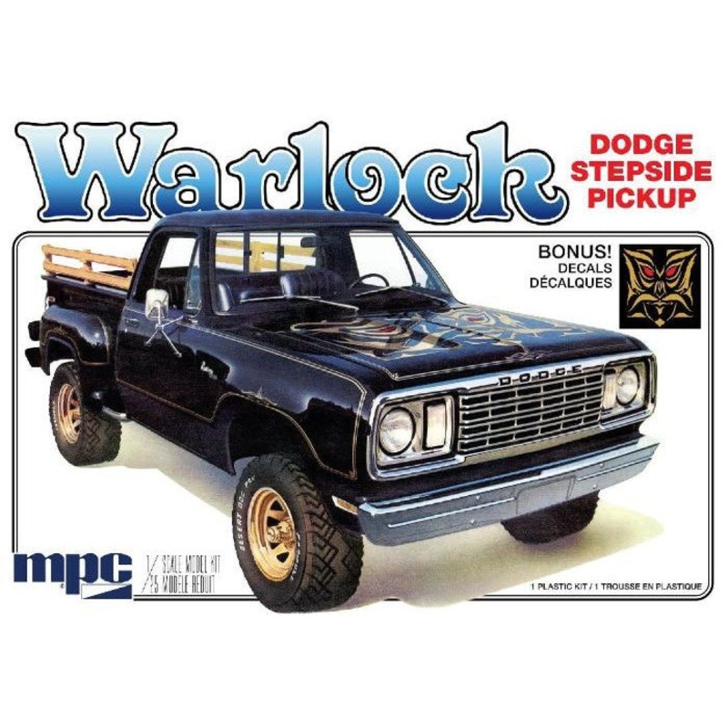 1/25 1977 Dodge Warlock Pickup 2T Plastic Model Kit