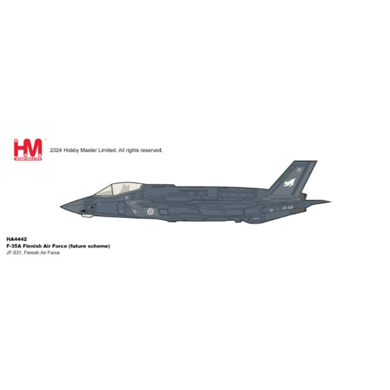 1/72 F-35A Finnish Air Force (future scheme) JF-531 Finnish Air Force