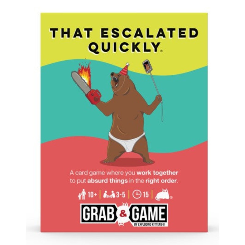 Grab & Game – That Escalated Quickly (By Exploding Kittens)