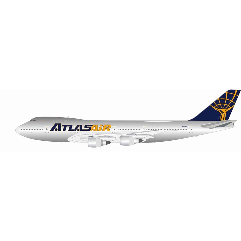 1/200 Atlas Air Boeing 747-200F N516MC “Polished”