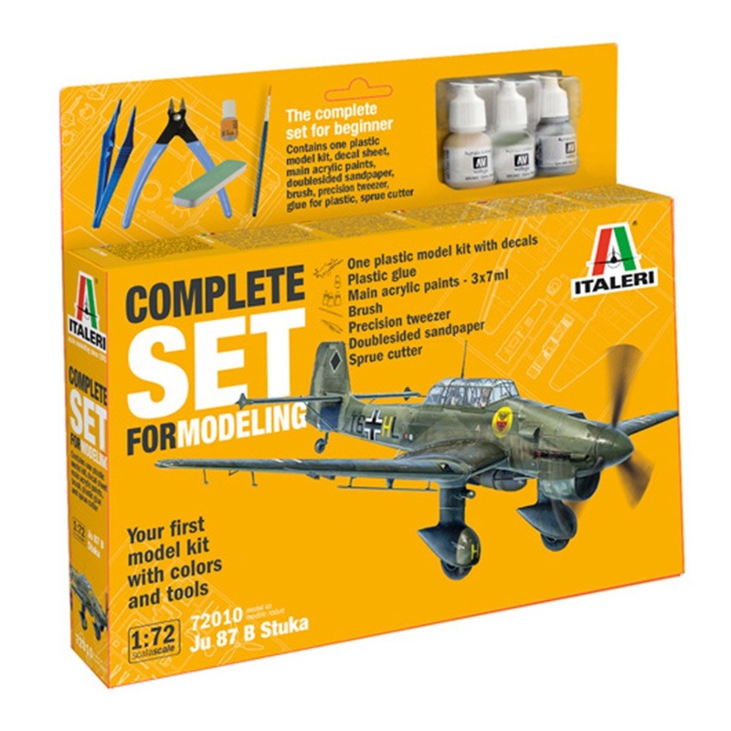 1/72 Spitfire Mk. IX Complete Set for Modeling – Includes Tools and Paints
