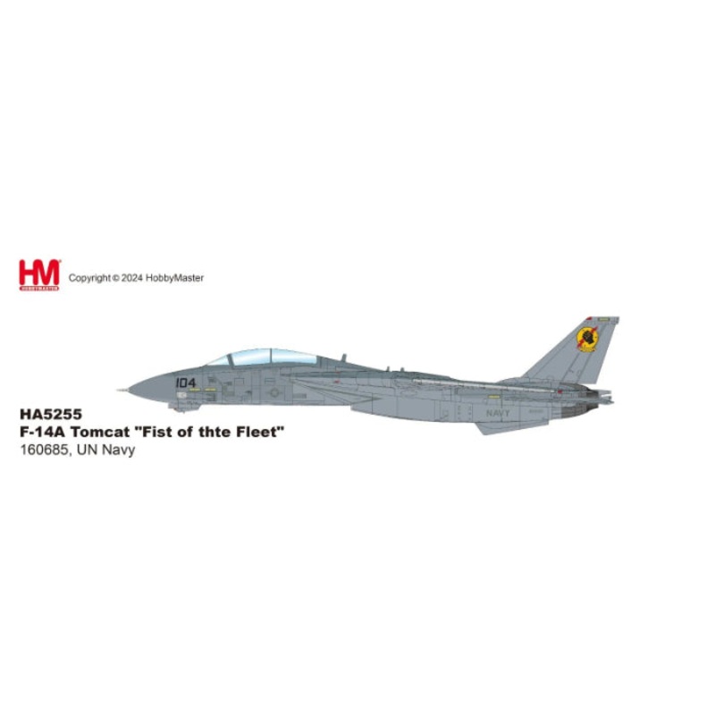 1/72Grumman F-14A Tomcat “Fist Of the Fleet” 160685 US Navy