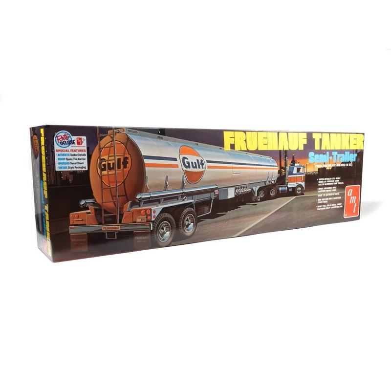 1/25 Fruehauf Tanker Gulf Plastic Model Kit