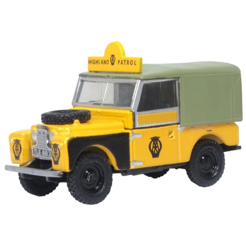 1/76 Land Rover Series I 88″ Canvas AA Highland Patrol