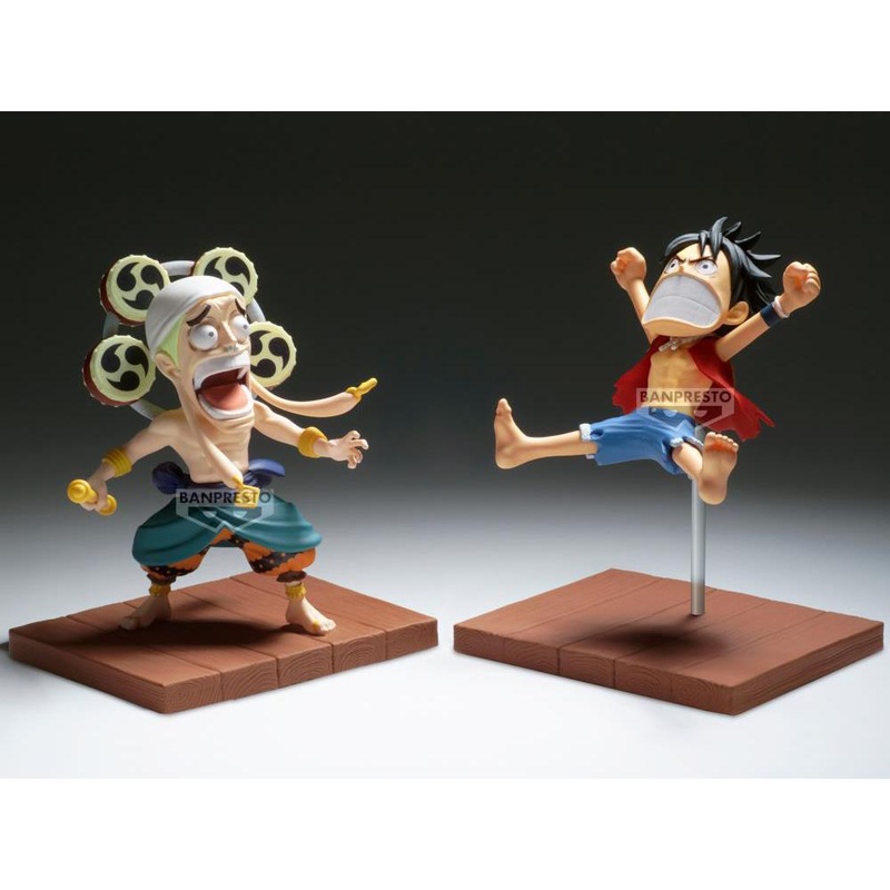 One Piece World Collectable Figure Log Stories-Monkey.D.Luffy & Enel-