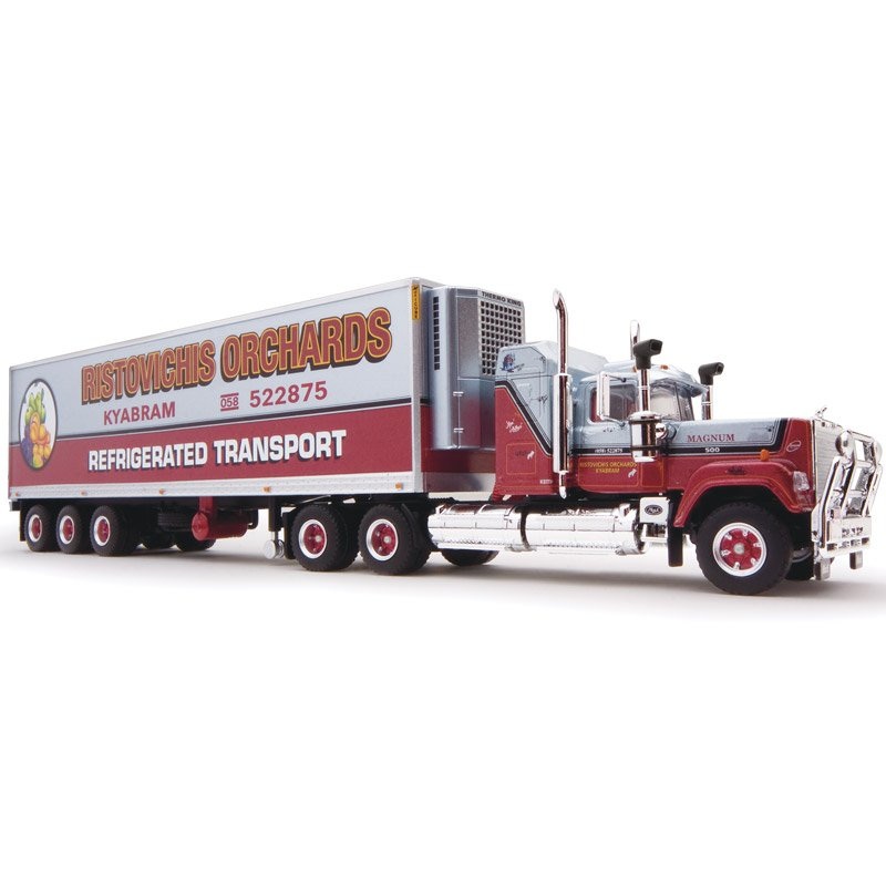 1/64 Freight Semi – Refrigerated Features Prime Mover & Trailer