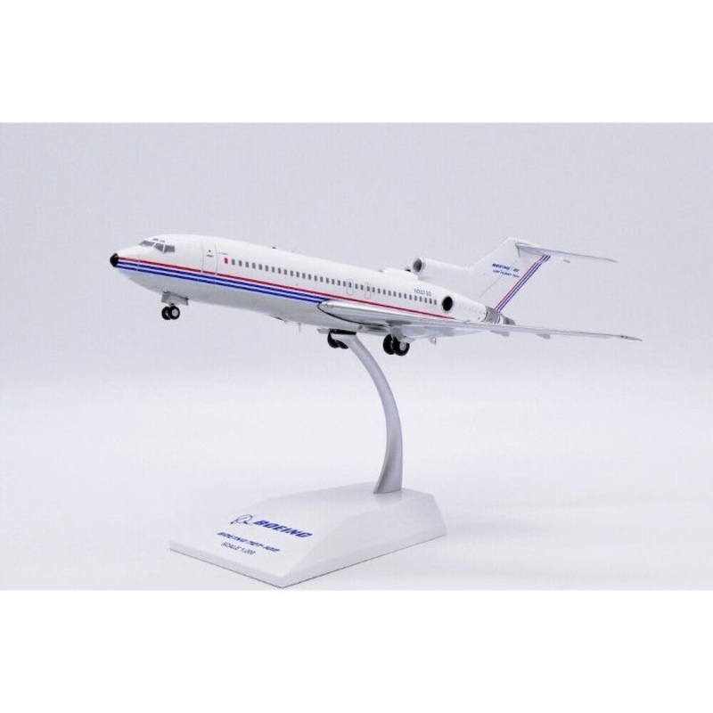 1/200 Boeing House Color 727-100 “UDF Flight Test” “Polished” Reg: N32720 with Stand