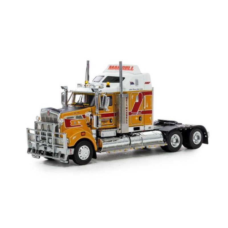 1/50 Kenworth T909 Mansells Transport & MaxiTrans B Double Flat Top Mansells Transport Combo