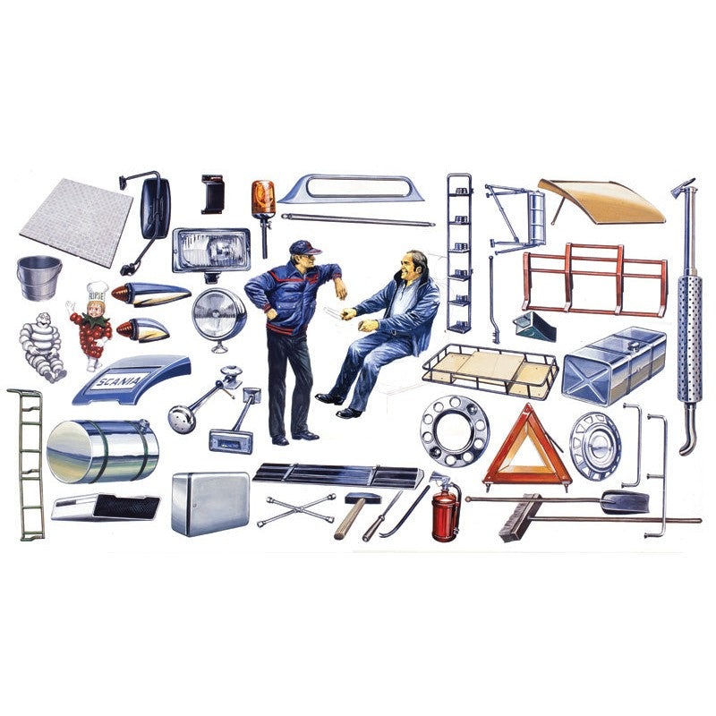 1/24 Truck Shop Accessories