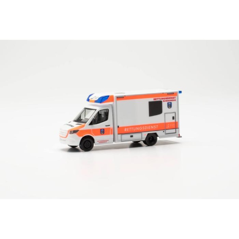 1/87 Mercedes Sprinter 18 Fahrtec Rescue Vehicle “Bundewehr”