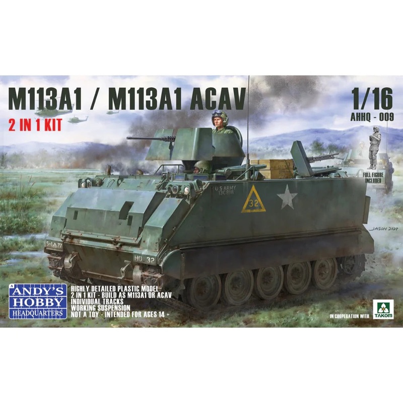 1/16 M113A1/M113A1 ACAV Armoured Personnel Carrier