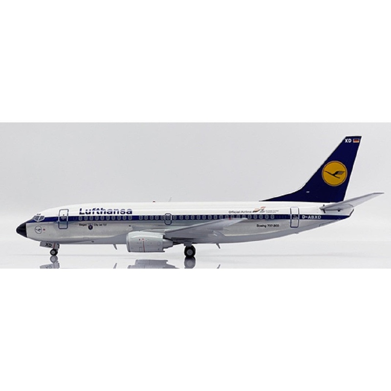 1/200 Lufthansa Boeing 737-300 “Official Airline UEFA 88” “Polished” Reg: D-ABXD with Stand