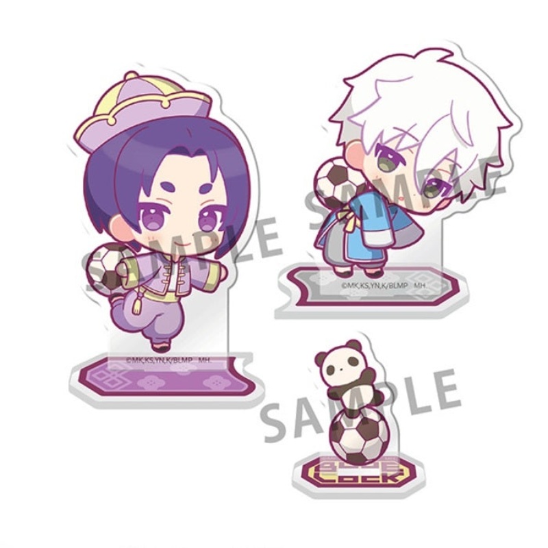 Acrylic Stands Buddycolle The Movie Blue Lock – Ep Nagi- A Seishiro Nagi & Reo Mikage Panda Ver.