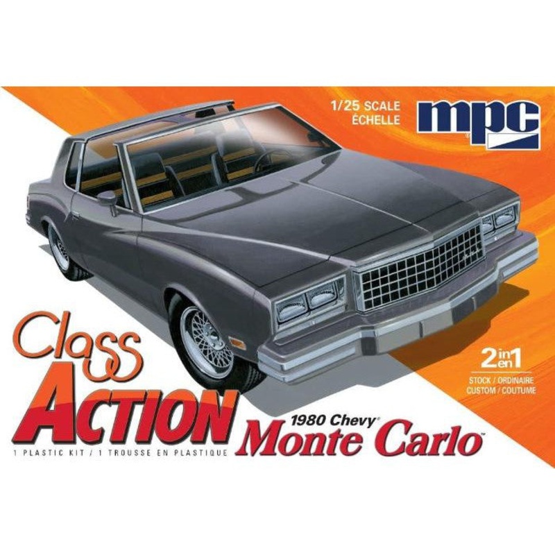 1/25 1980 Chevy Monte Carlo “Class Action” 2T Plastic Model Kit