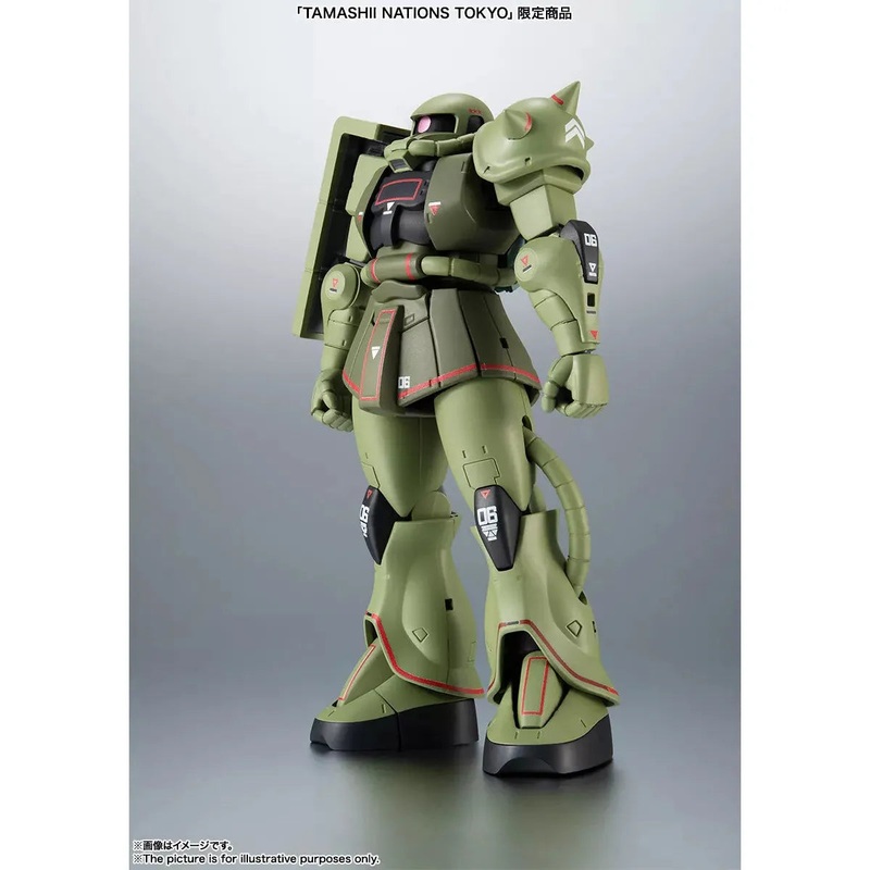 [LIMITED] The Robot Spirits Side MS MS-06 Zaku II Mass Production Model Ver. A.N.I.M.E. Real Marking