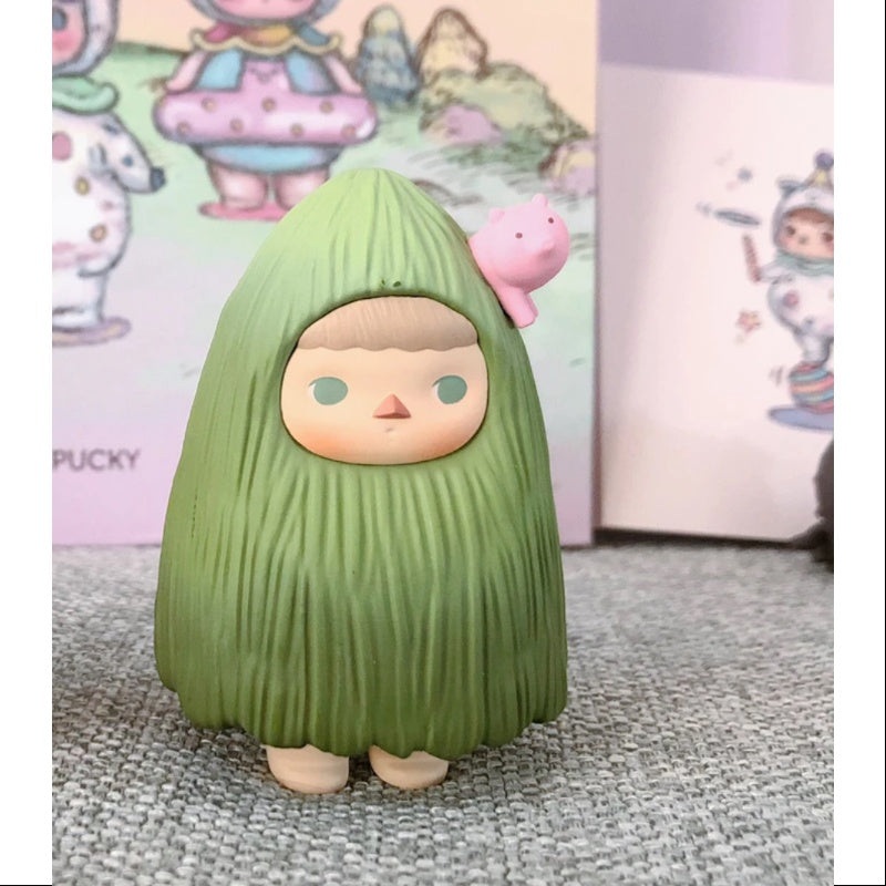 PUCKY 3 Little Pigs Series Little grass house