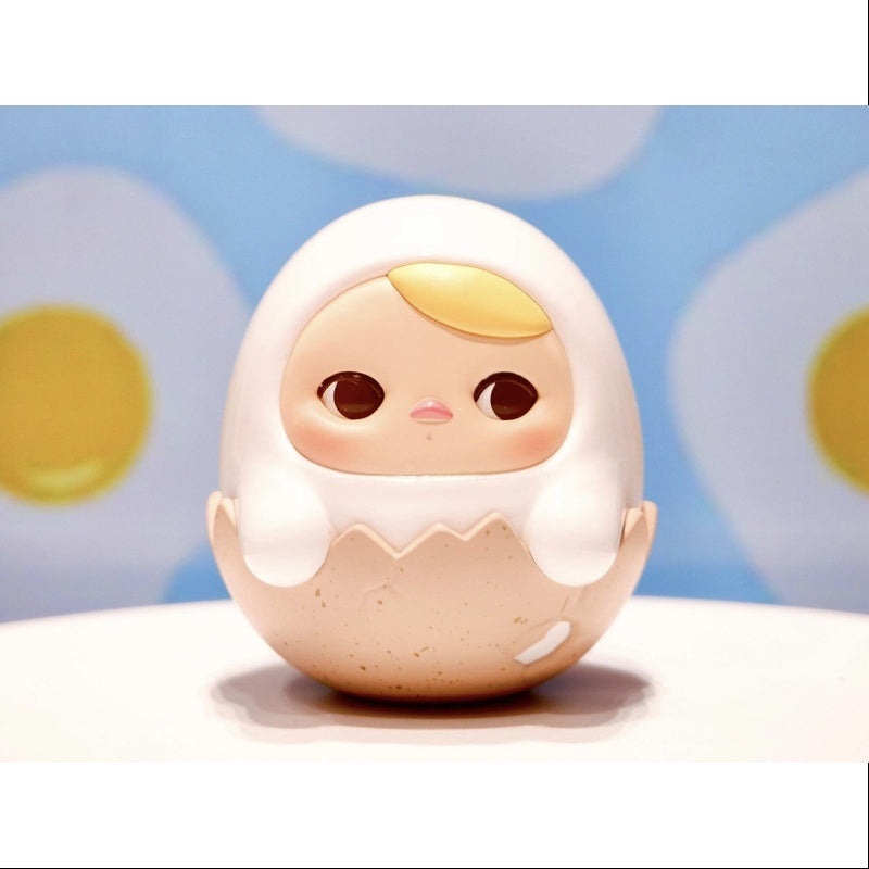 PUCKY Egg Beanie Series Hard Boiled