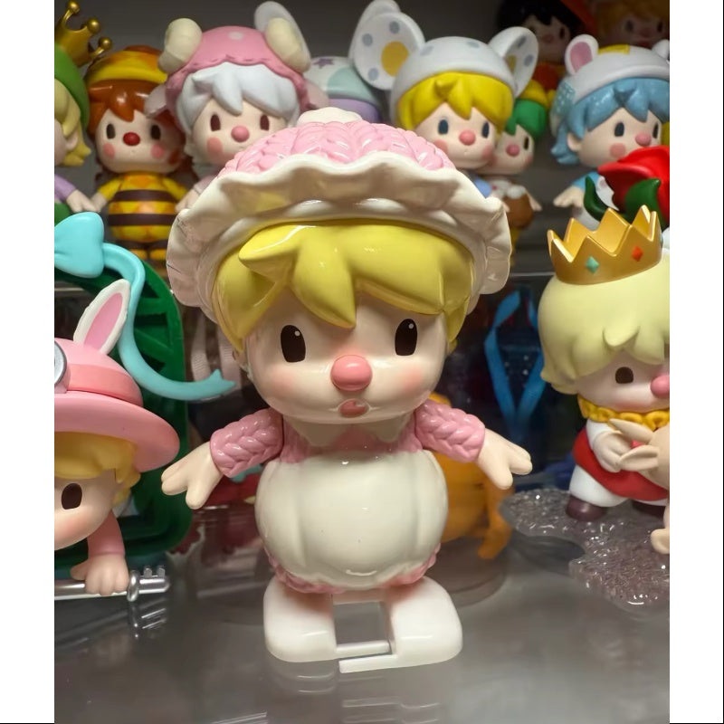 Sweet Bean Growth Illustration Series Learning To Walk