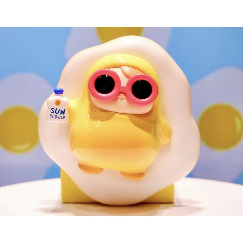 PUCKY Egg Beanie Series Sunny Side Up