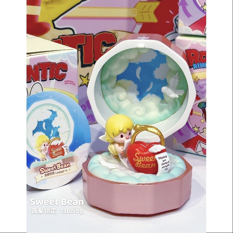 Sweet Bean Pop Mart Romantic Ring Box Series 4 Sweet Bean Locked in