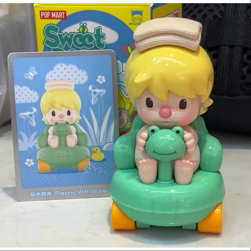 Sweet Bean Growth Illustration Series Small Secret Playing With Water (1/72)