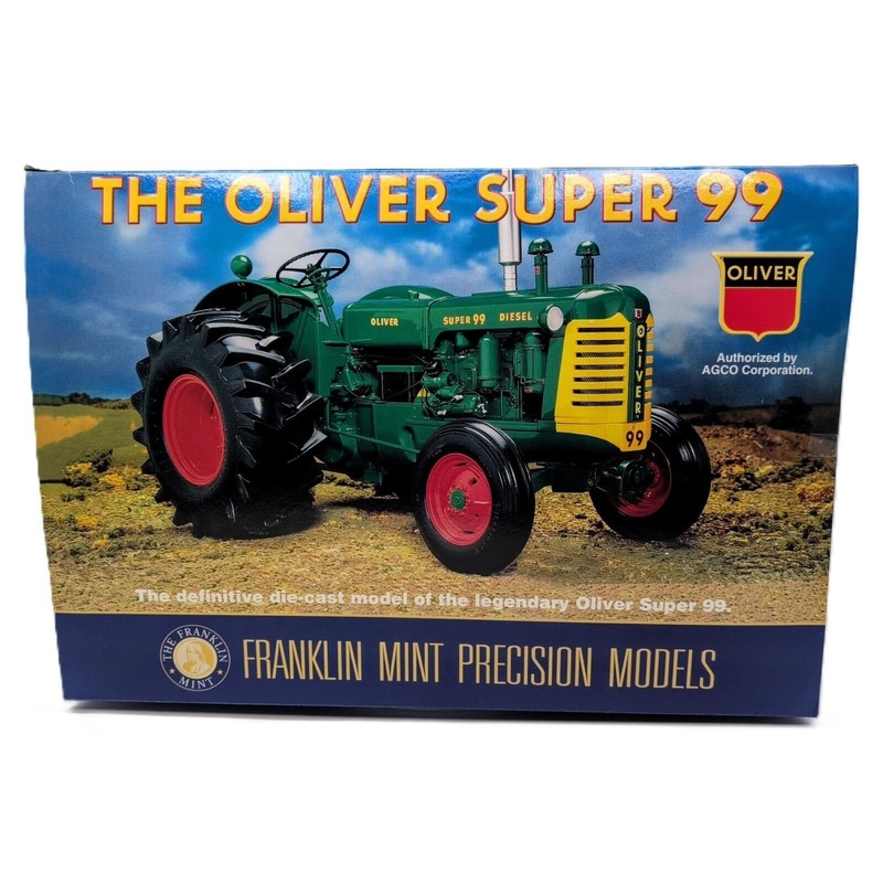 1/12 Oliver Super 99 Wide Front Tractor, Franklin Mint