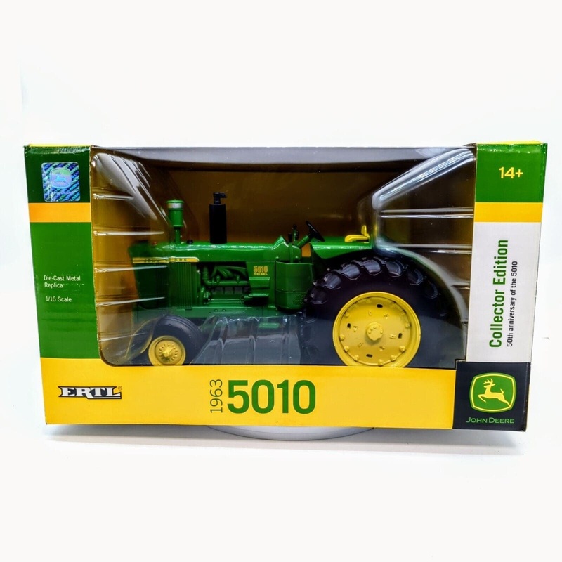1/16 John Deere 5010 Tractor Wide Front 50th Anniversary Collectors Edition