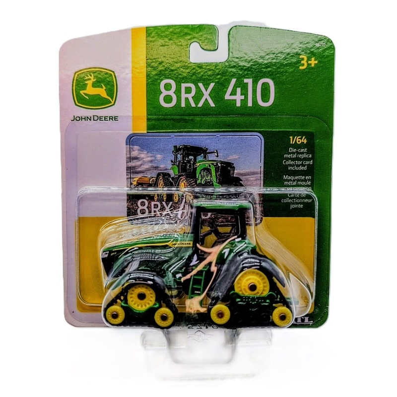 1/64 John Deere 8RX 410 Track Type Tractor Diecast Model