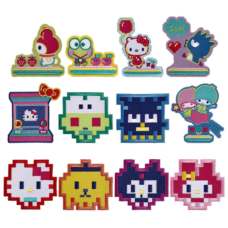 Hello Kitty and Friends Arcade Gamer Pixel Patch Series Hello Kitty