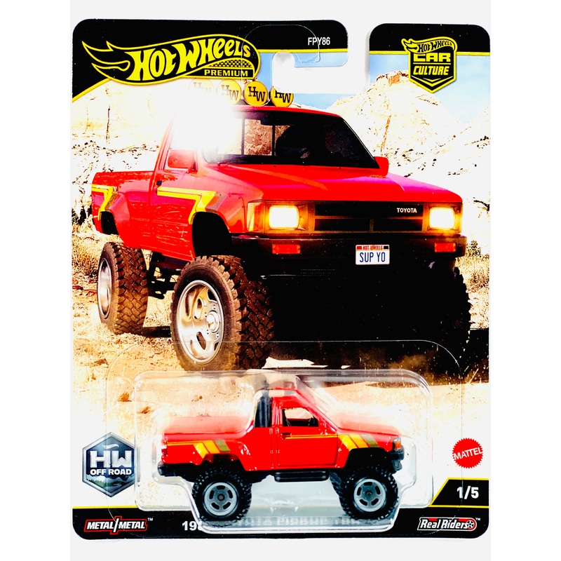 Hot Wheels 2025 Car Culture Off-Road 87 Toyota Pickup Truck