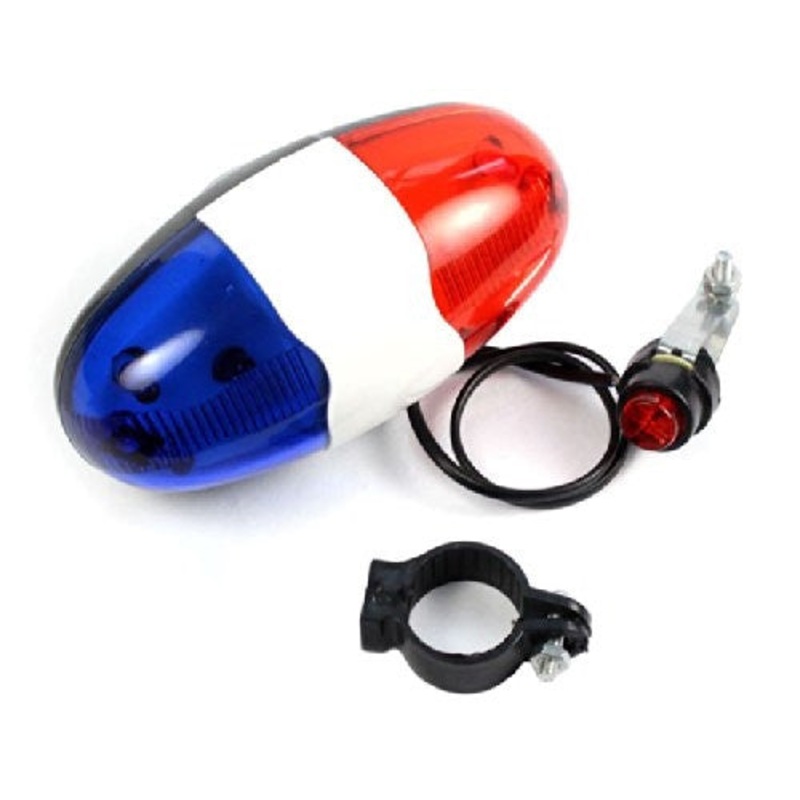 Police 4-Melody Bicycle Power Horn Siren.