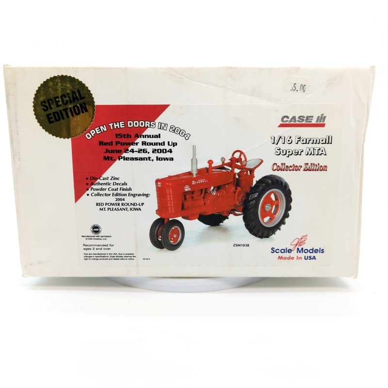 1/16 Farmall Super MTA Tractor With Narrow Front