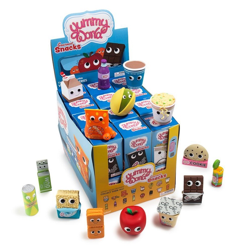 Yummy World Gourmet Snacks Blind Box Vinyl Mini Series