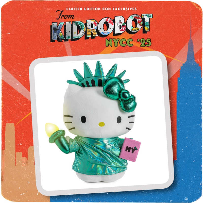 2025 CON EXCLUSIVE: Hello Kitty Lady Liberty Light-Up Plush (Limited Edition of 500) (PRE-ORDER)